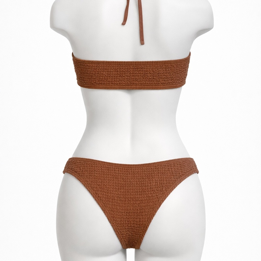NWT Bikini with skirt cover up. Padded top. Size small. Hygenic liner. - Picture 3 of 6